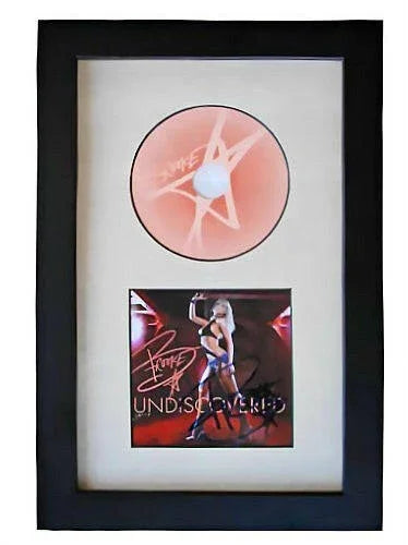 Brooke Hogan autographed Undiscovered CD booklet framed JSA - AutographsForSale.com