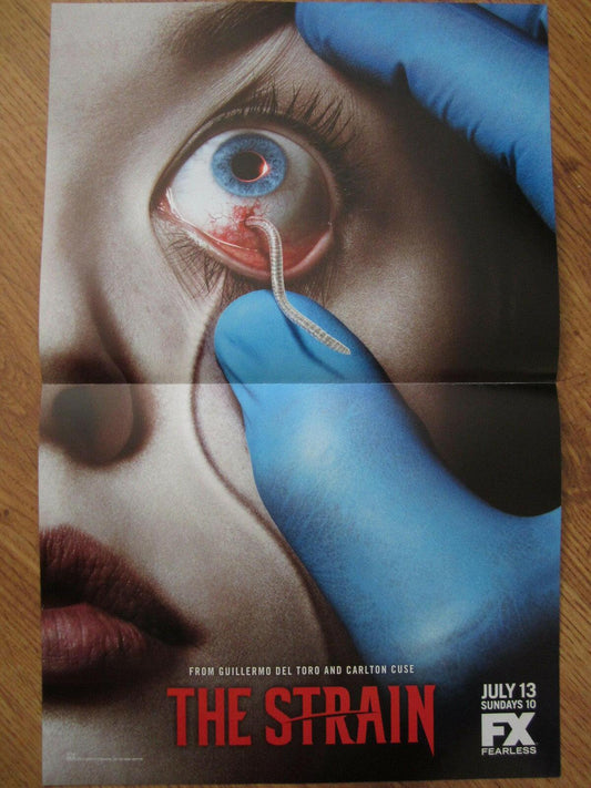 Strain 2014 SDCC Dark Horse Comics mini 2 sided foldout poster - AutographsForSale.com