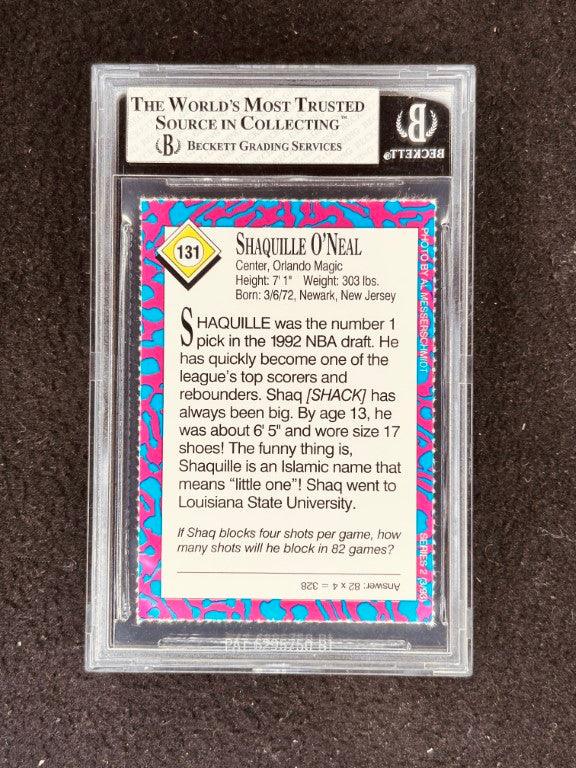 Shaquille O'Neal Orlando Magic 1993 Sports Illustrated for Kids card BGS Graded 6.5 - AutographsForSale.com