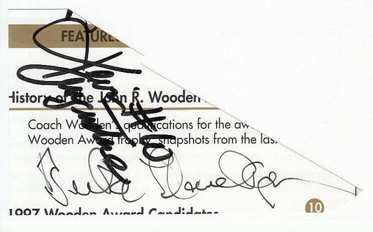 Duke Llewellyn & Kevin Augustine autographs Cut Signatures - AutographsForSale.com
