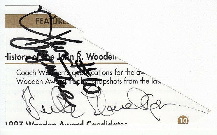 Duke Llewellyn & Kevin Augustine autographs Cut Signatures - AutographsForSale.com