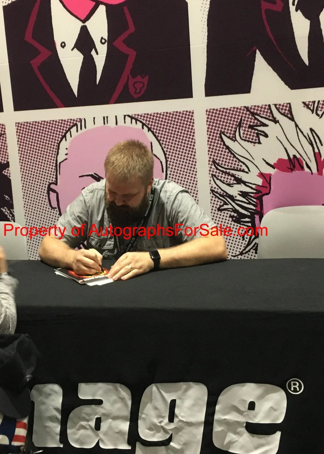 Robert Kirkman autographed Outcast 2015 San Diego Comic-Con mini poster JSA - AutographsForSale.com