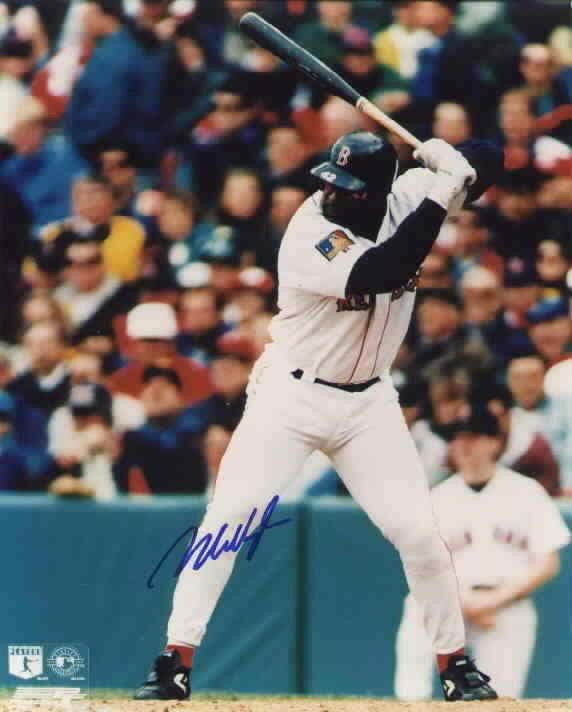 Mo Vaughn autographed Boston Red Sox 8x10 photo - AutographsForSale.com