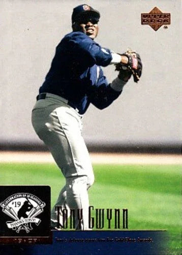 2 Tony Gwynn San Diego Padres Celebration 2001 Upper Deck Baseball cards - AutographsForSale.com