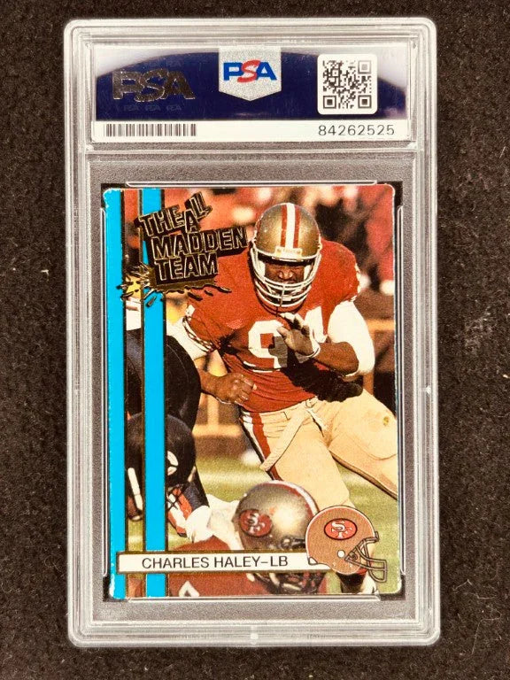 John Madden & Charles Haley signed 1990 Action Packed card PSA/DNA - AutographsForSale.com