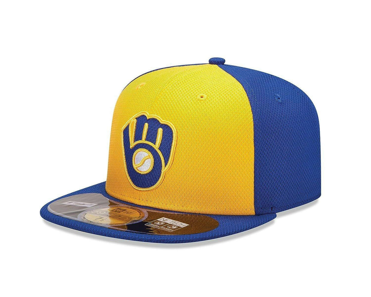 Milwaukee Brewers New Era NE Tech game model cap or hat size 8 1/8 NEW - AutographsForSale.com