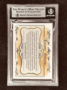 Lucas Black 2014 Leaf Masterpiece Cut Signature certified signed card 1/1 JSA NCIS New Orleans - AutographsForSale.com