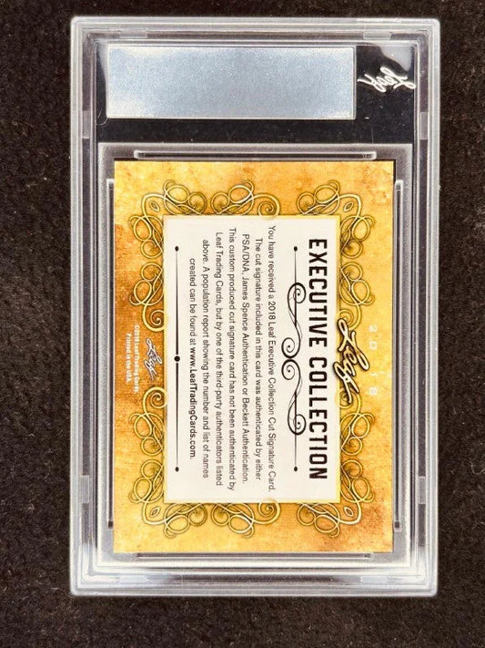 Ralph Kiner 2018 Leaf Masterpiece Cut Signature certified autograph card 1/1 JSA Pirates - AutographsForSale.com