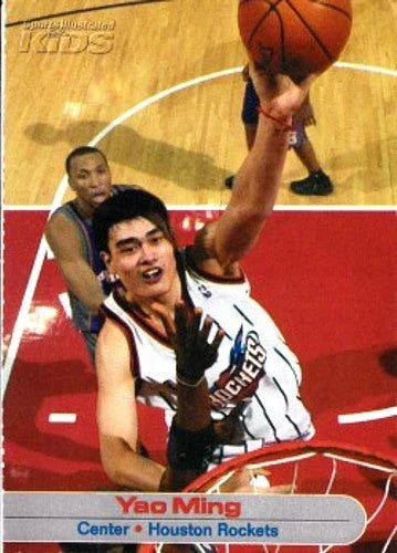 Yao Ming Houston Rockets 2003 SI for Kids card - AutographsForSale.com