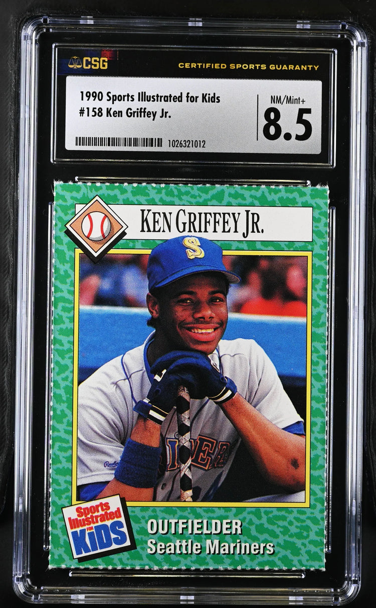 Ken Griffey Jr Mariners 1990 SI for Kids card CSG 8.5 - AutographsForSale.com