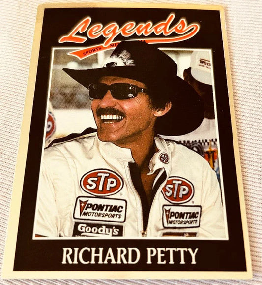 Richard Petty 1991 Legends Magazine NASCAR racing card - AutographsForSale.com