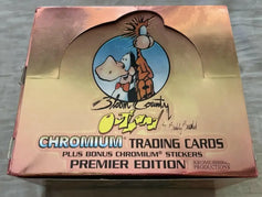 Bloom County Outland 1995 Chromium partial Trading card set 42 Different And Empty Box - AutographsForSale.com