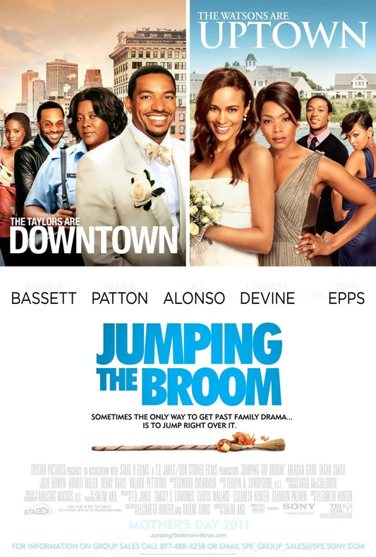 Jumping the Broom mini movie poster (Angela Bassett) - AutographsForSale.com
