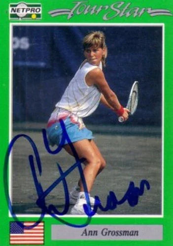 Ann Grossman autographed 1991 NetPro tennis card - AutographsForSale.com