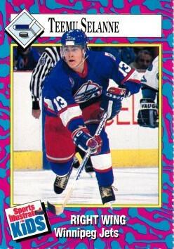 Teemu Selanne Winnipeg Jets 1993 Sports Illustrated for Kids card - AutographsForSale.com