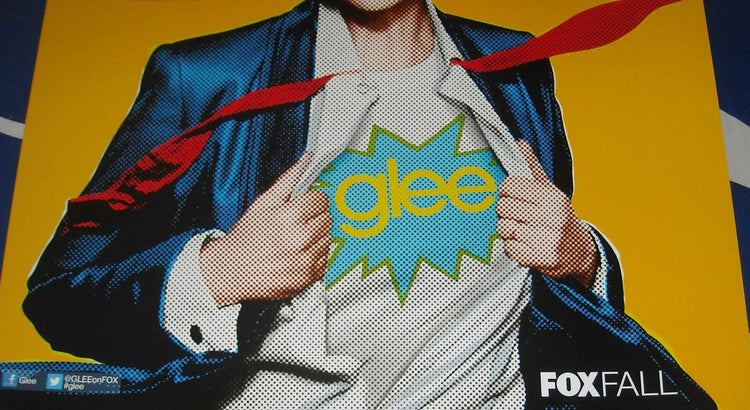 Glee 2012 Comic-Con mini 11x17 Fox promo poster - AutographsForSale.com