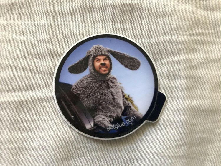 Wilfred San Diego Comic-Con mini decal or sticker Jason Gann - AutographsForSale.com