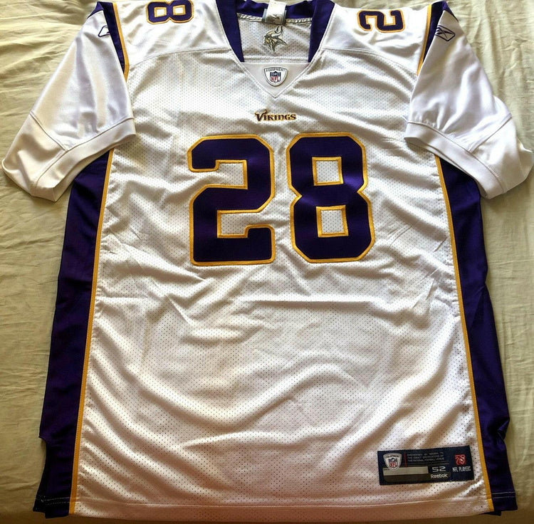 Adrian Peterson Vikings 2006 to 2011 Reebok game model jersey NEW - AutographsForSale.com