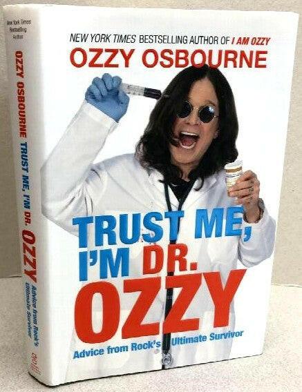 Ozzy Osbourne autographed trust Me I'm Dr. Ozzy hardcover book JSA - AutographsForSale.com