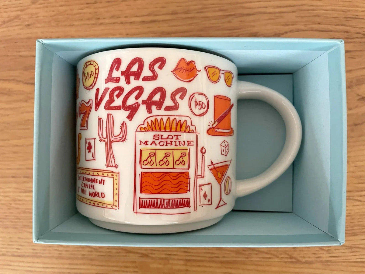 Starbucks 2018 Been There Series Las Vegas 14 ounce collector coffee mug NEW - AutographsForSale.com