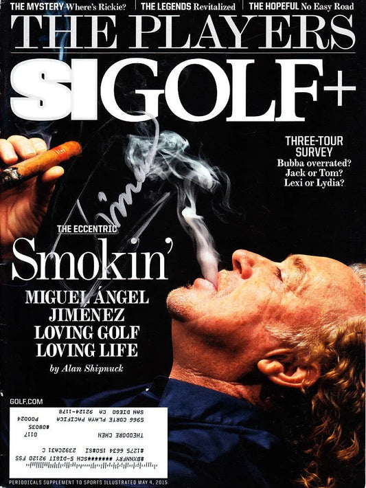 4 signed SI Golf Plus magazines Michael Campbell Miguel Jimenez Davis Love Hal Sutton - AutographsForSale.com