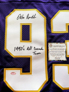 John Randle signed Vikings Reebok jersey with 1990’s All Decade team (Schwartz) - AutographsForSale.com