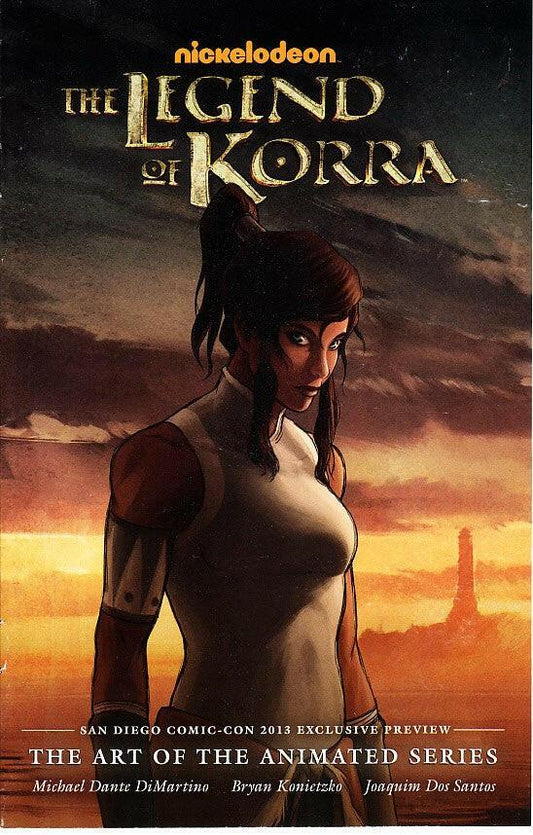 Legend of Korra Art of Animated Series 2013 SDCC exclusive mini comic book - AutographsForSale.com