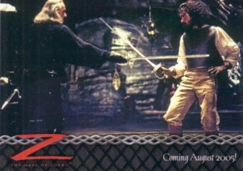 The Mask (Legend) of Zorro movie 2005 ArtBox promo card 02 (RARE) - AutographsForSale.com