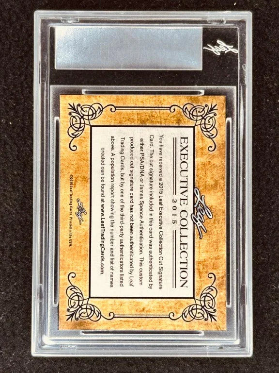 Lauren Holiday 2015 Leaf Masterpiece Cut Signature certified signed card 1/1 JSA USWNT - AutographsForSale.com