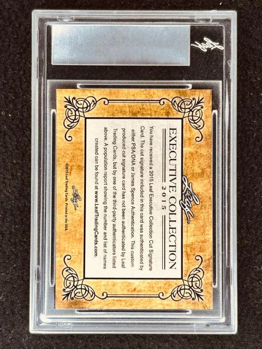 Lauren Holiday 2015 Leaf Masterpiece Cut Signature certified signed card 1/1 JSA USWNT - AutographsForSale.com