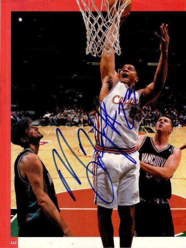 Maurice Taylor autographed LA Clippers magazine photo - AutographsForSale.com