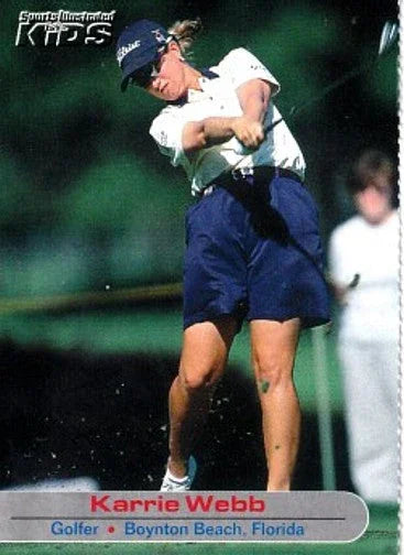 Karrie Webb 2001 Sports Illustrated For Kids LPGA golf card - AutographsForSale.com