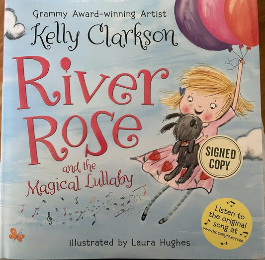 Kelly Clarkson signed River Rose & Magic Lullaby book - AutographsForSale.com