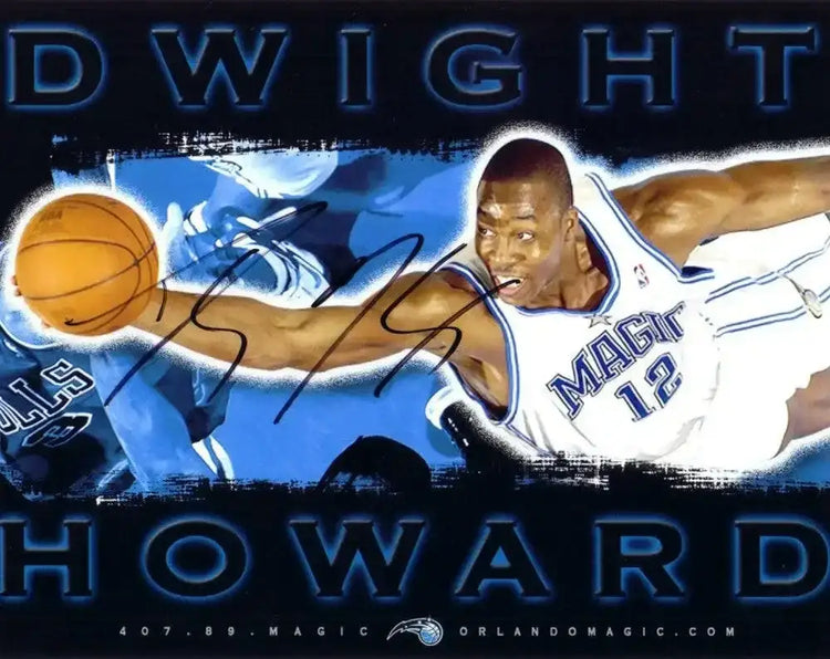 Dwight Howard autographed Orlando Magic 8x10 photo - AutographsForSale.com