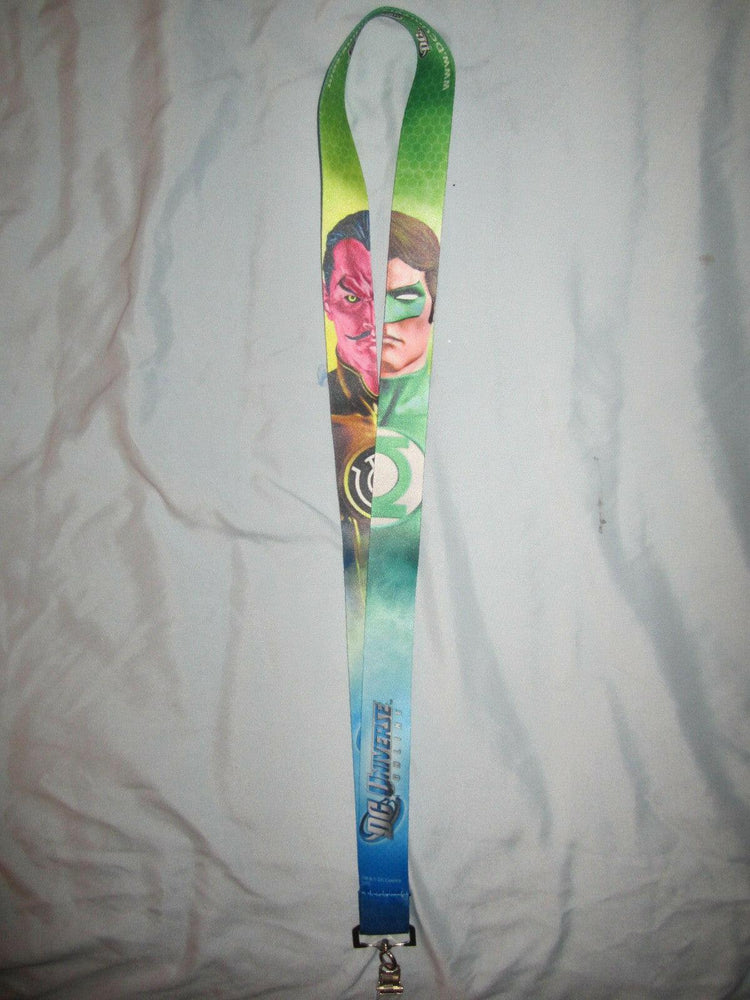DC Universe Online Sony lanyard Batman Catwoman Green Lantern Sinestro - AutographsForSale.com
