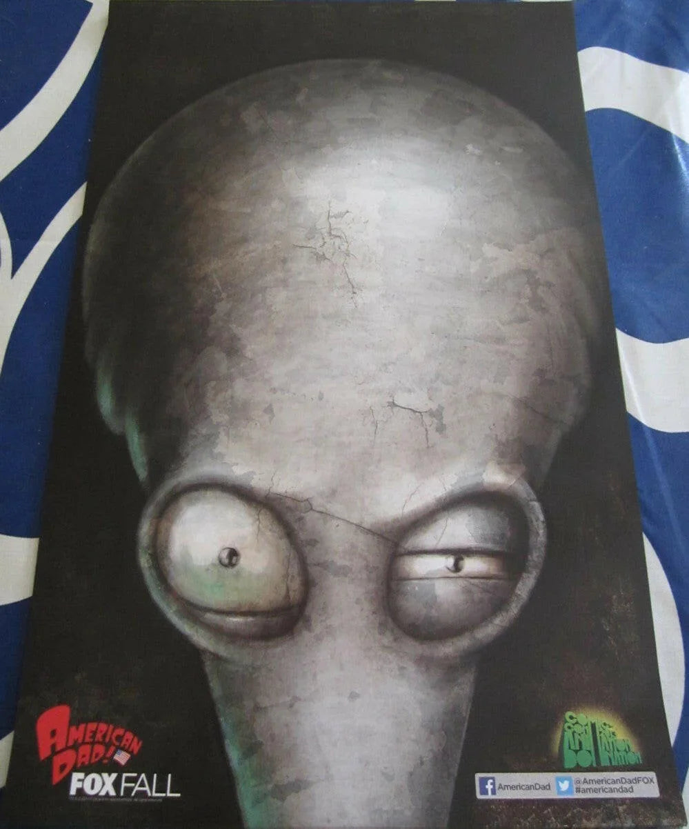 American Dad 2013 Comic-Con exclusive 11x17 promo poster - AutographsForSale.com
