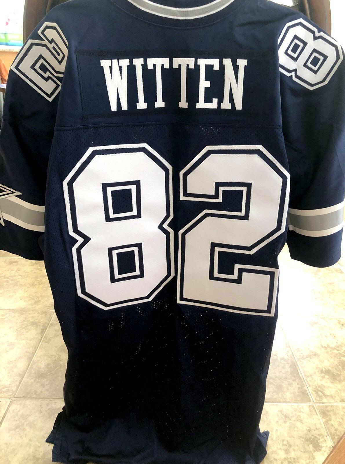 Jason Witten Dallas Cowboys 2003 Rookie Reebok game model blue jersey New - AutographsForSale.com