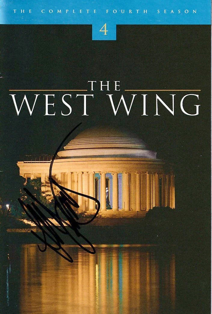 Allison Janney autographed West Wing Season 4 DVD booklet - AutographsForSale.com