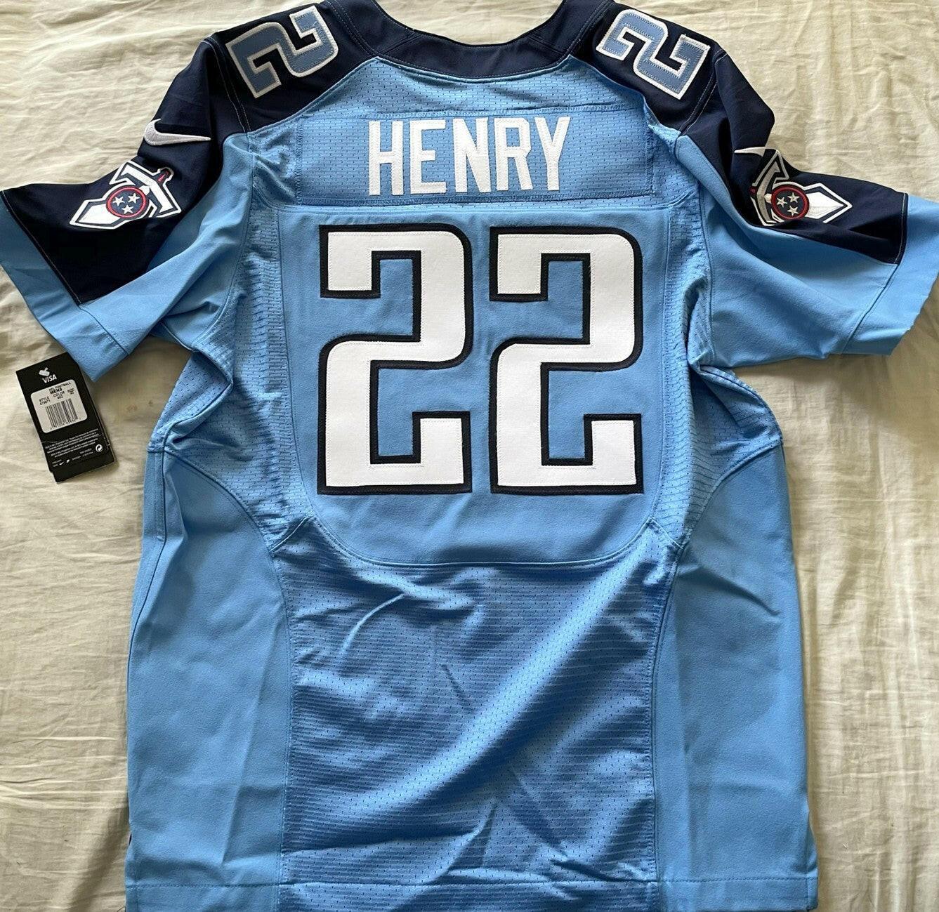 Derrick Henry Tennessee Titans 2016 ROOKIE Nike Elite game model jersey NEW - AutographsForSale.com