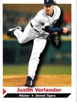 Justin Verlander Detroit Tigers 2011 SI for Kids card - AutographsForSale.com
