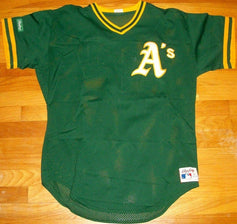 Rickey Henderson 1991 Oakland A’s Rawlings Batting Practice jersey - AutographsForSale.com