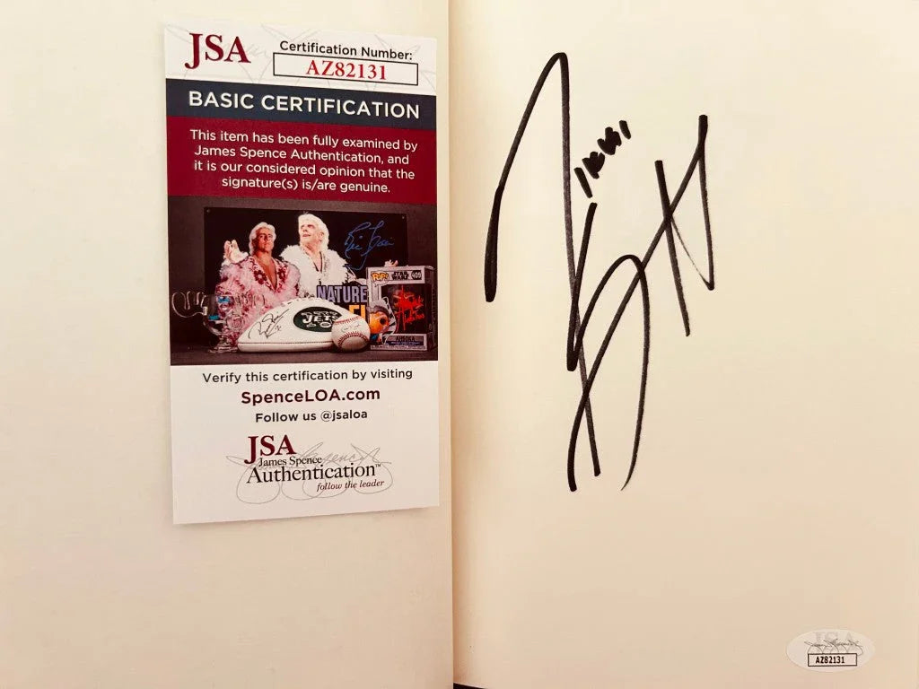 Nikki Sixx signed FULL NAME First 21 book Motley Crue JSA - AutographsForSale.com