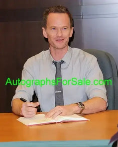 Neil Patrick Harris autographed Magic Misfits hardcover book - AutographsForSale.com