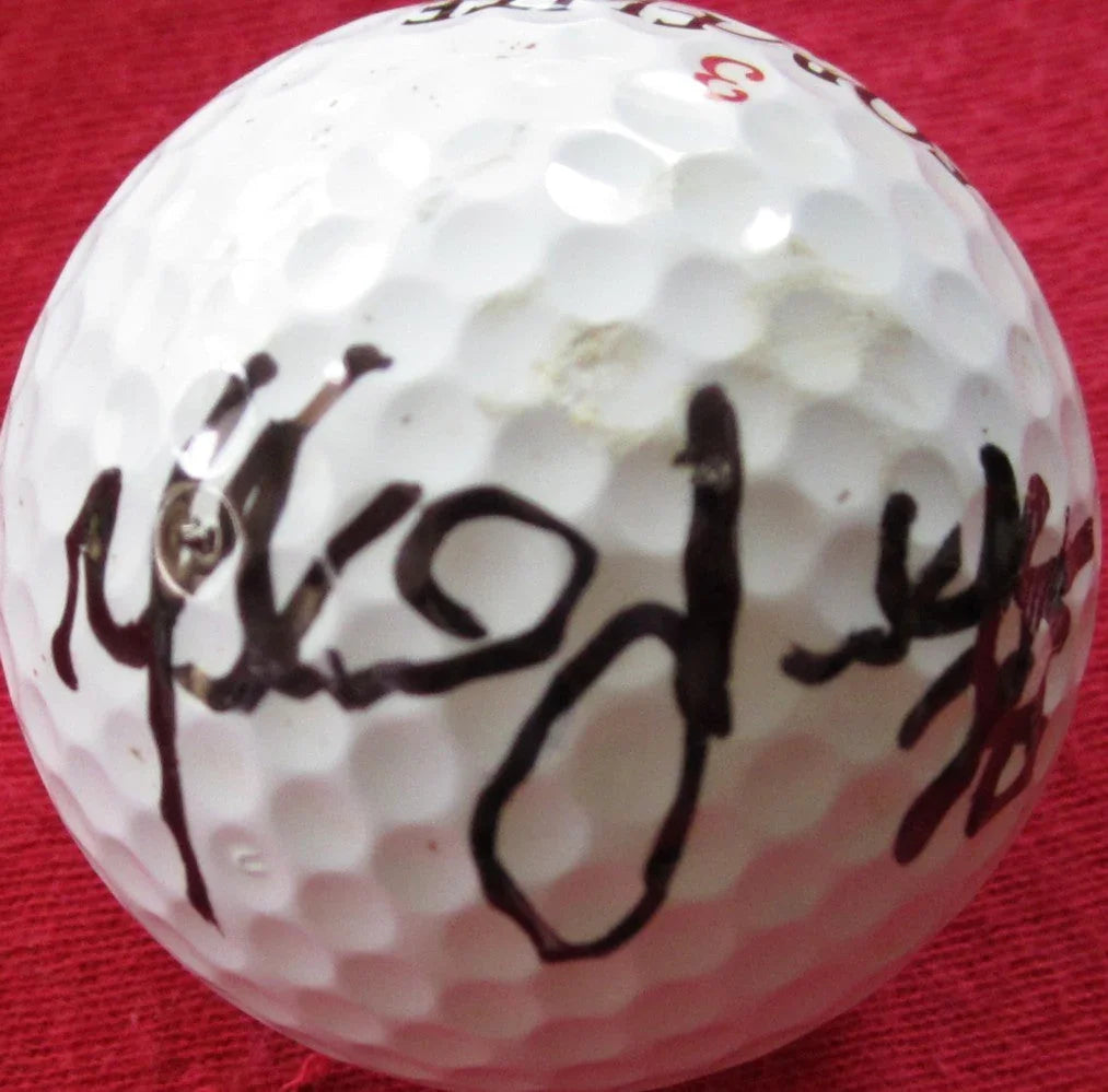 Marshall Faulk autographed Top Flite golf ball JSA - AutographsForSale.com