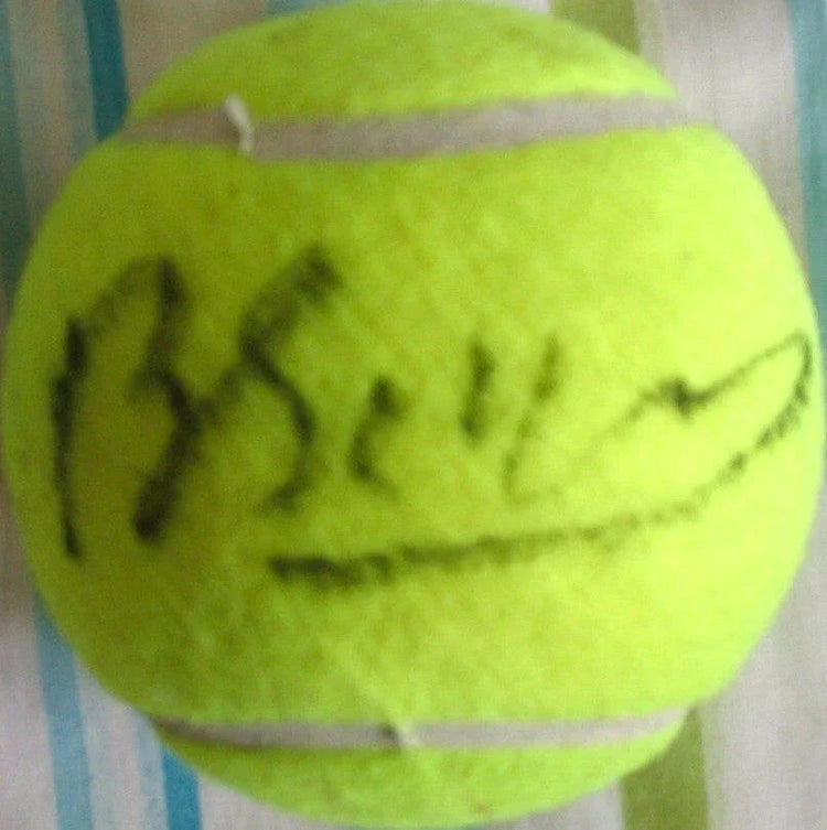 Brenda Schultz autographed tennis ball - AutographsForSale.com