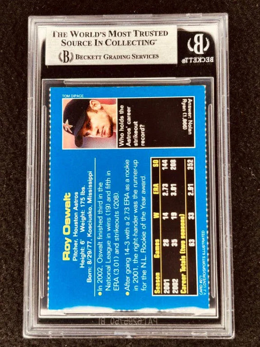 Roy Oswalt autographed Houston Astros 2003 Sports Illustrated for Kids card BAS - AutographsForSale.com