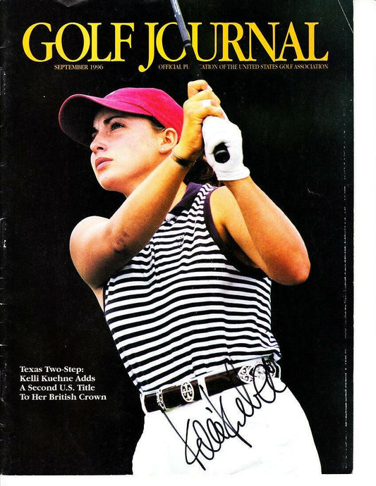 Kelli Kuehne autographed 1996 Golf Journal magazine - AutographsForSale.com