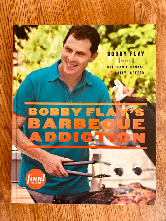 Bobby Flay autographed Barbecue Addiction hardcover cookbook JSA - AutographsForSale.com