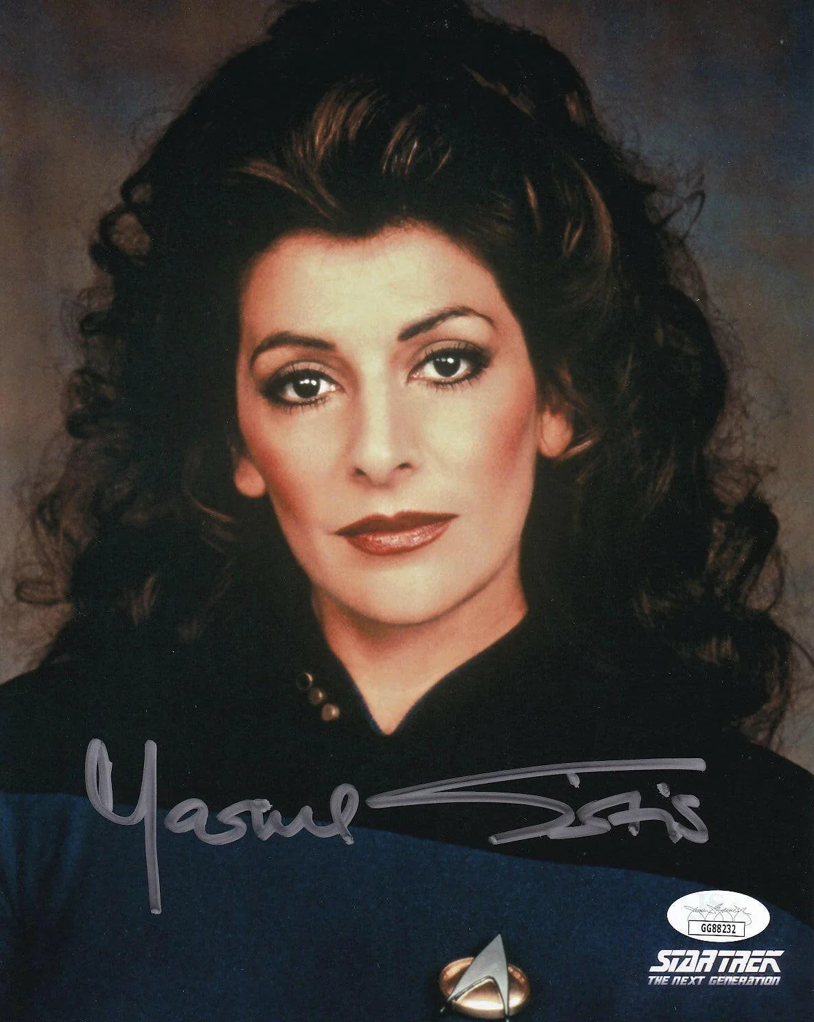 Marina Sirtis autographed Star Trek The Next Generation 8x10 photo JSA - AutographsForSale.com