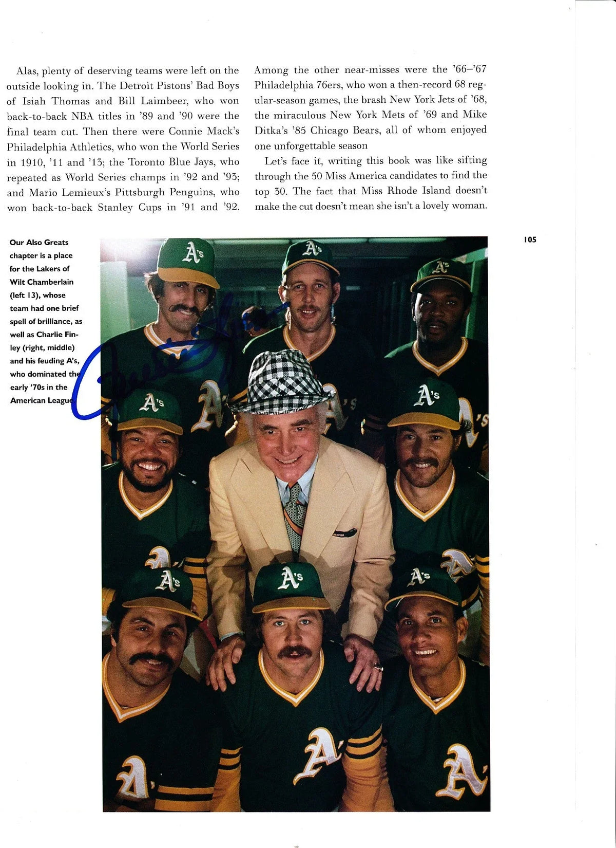 Rollie Fingers autographed Oakland A’s magazine photo - AutographsForSale.com